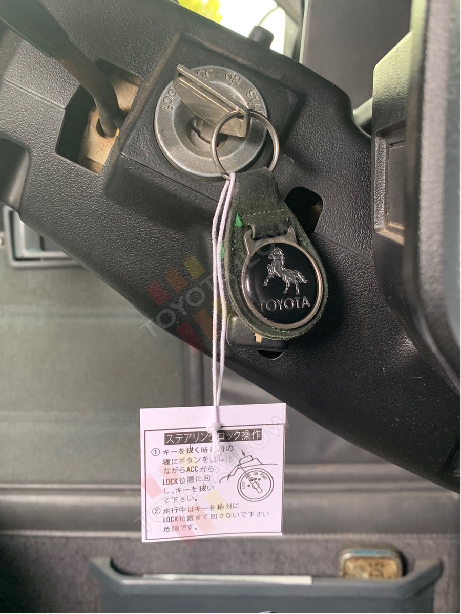 Toyota New Vehicle Ignition Tag Toyota4Low