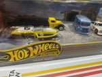 Hot Wheels Premium Toyota Stout Drift Truck, Citroen H Van, Hydroplane, Speed Waze