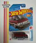 Hot Wheels 1986 Toyota Van - Maroon