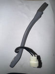 Driver-side seatbelt buckle with new sleeves