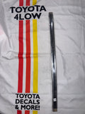 84-88 Chrome Windshield Trim - side