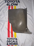 Passenger-Side Kick Panel Grey