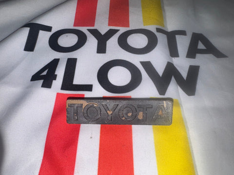 84-88 Pickup "Toyota"  B-Pillar Badge