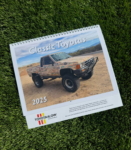 2025 Classic Toyota Calendar