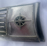 1969 Corona C-Pillar Chrome Vent