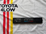 1984-1988 Climate Control Face Plate and clock Bezel