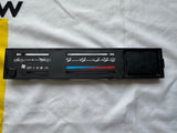 1984-1988 Climate Control Face Plate and clock Bezel