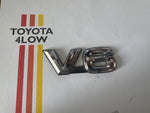90-95 4runner Tailgate "V6" Badge