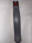 Passenger-side seatbelt buckle with new sleeve