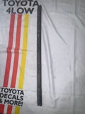 84-88 Chrome Windshield Trim - side