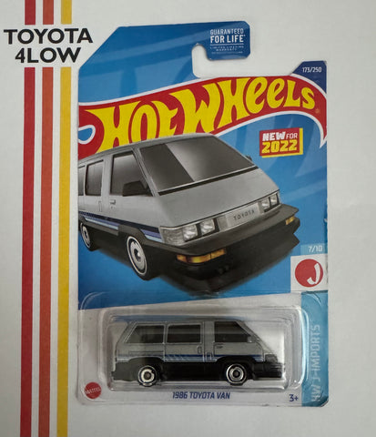 Hot Wheels 1986 Toyota Van - Grey