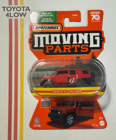 Matchbox Moving Parts Toyota FJ Cruiser - Red