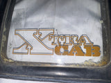 84-88 Toyota Xtra Cab Rear Quarter Window - Passenger