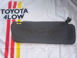 1984-1988 Passenger-Side Vinyl Sun Visor - grey