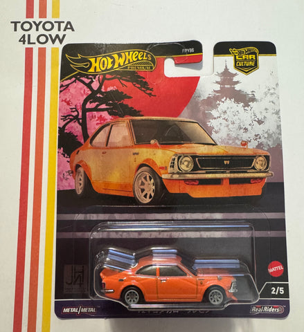 Hot Wheels Premium Toyota 1972 Corolla Levin