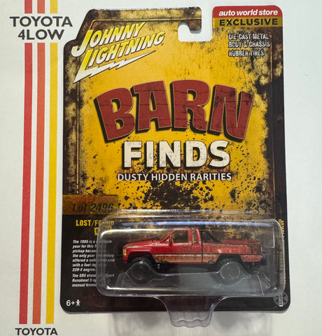 Auto World 1985 Toyota SR5 Xtra Cab Pickup Barn find red