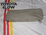 1984-1988 Passenger-Side Vinyl Sun Visor - grey