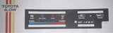 Reproduced RHD AC Faceplate 1984-89