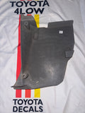 Passenger-Side Kick Panel Grey