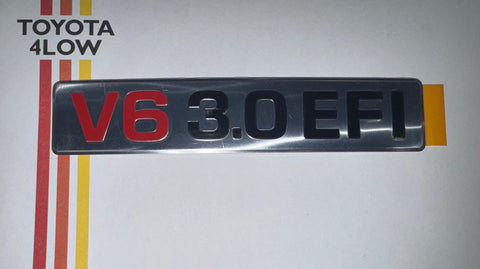 V6 3VZ-E 3.0 intake badge