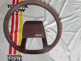 1984-1989 Van Steering Wheel - red