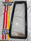 84-88 Toyota Xtra Cab Rear Quarter Window - Passenger