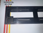 1984-1988 Climate Control Face Plate and clock Bezel