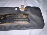 1984-1989 Van Sun Visor - Driver Side