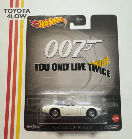 Hot Wheels Premium 007 series Toyota 2000GT Roadster