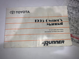 1995 4Runner Owner's Manual