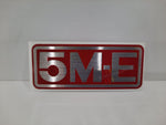 5ME Valve Cover Decal