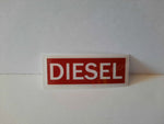 Power Steering, Coolant, AC, and Diesel Fuel Decal Set