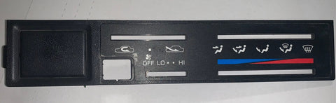 1990-1995 Toyota 4Runner Climate Control Faceplate