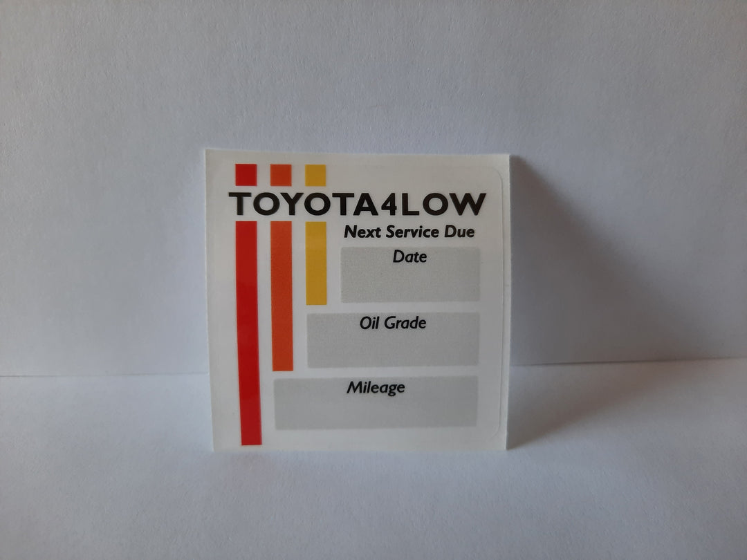 Miscellaneous Decals – Toyota4Low