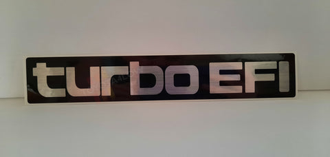 1985-88 Turbo EFI Intake Badge