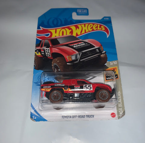 Hot Wheels Red Toyota Pickup Trophy Truck Toyota4Low