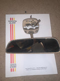 1979-83 Pickup Rear View Mirror and Dome Light Brown interior